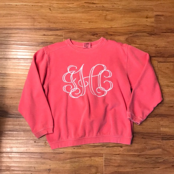 Comfort Colors Embroidered Sweatshirt 